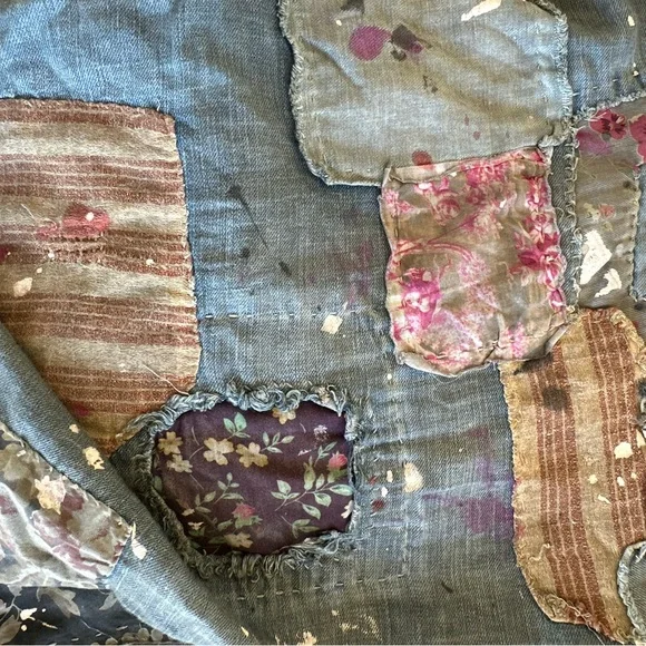 Bohemian Patchwork Pants by Magnolia Pearl - Picture 2 of 12